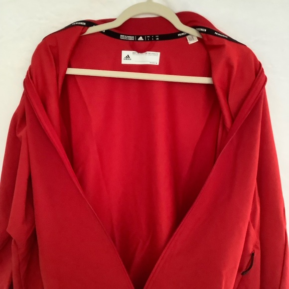 Calling All Wolfpack Fans Adidas Red Men's Jacket Sz L Collegiate Athlete Sports - Picture 10 of 16